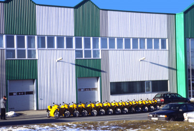 Skorpion Cup Parade auf MZ Gelände 1998